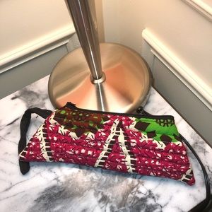 Small African prints case bag.
